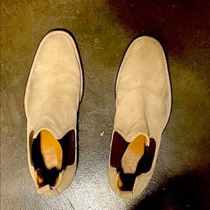 Bally Suede Chelsea Ankle Boots